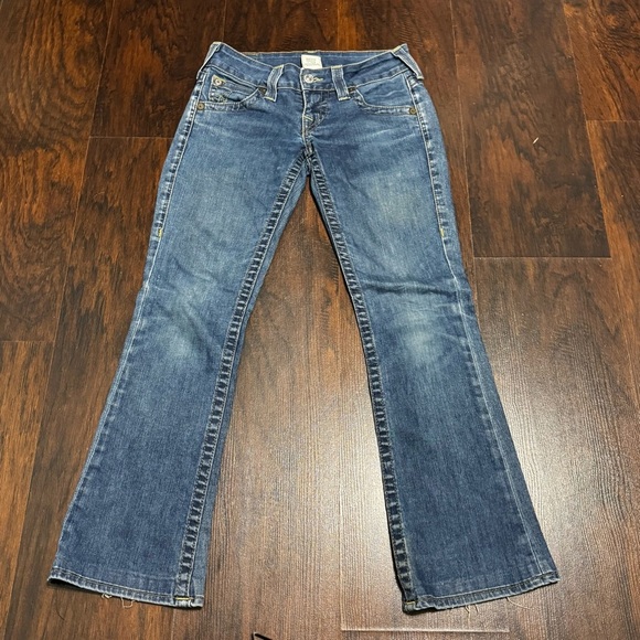 True Religion Jeans Classic Blue Women's Boot Cut Jeans 26 - Picture 2 of 16